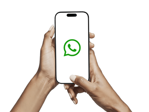 Hand and iPhone 16 Pro